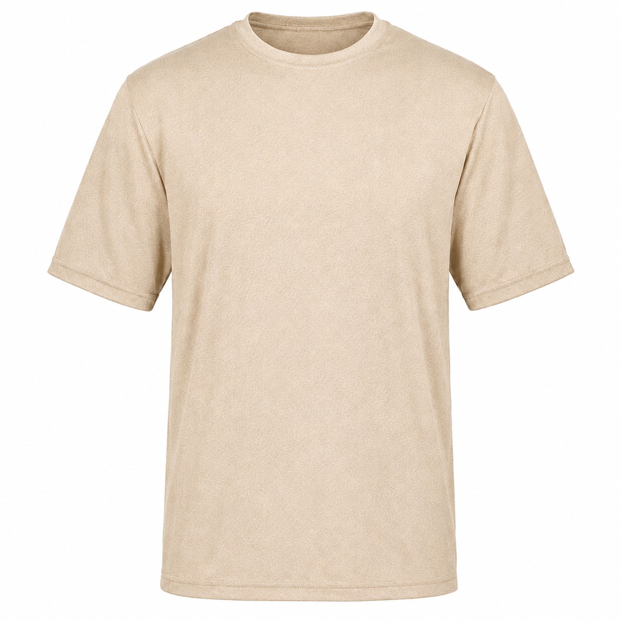 Ladies Recycled Polyester Quarter Zip Pullover — Beige