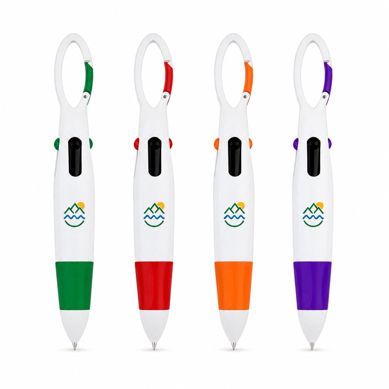 Four Color Polypropylene Click Pen
