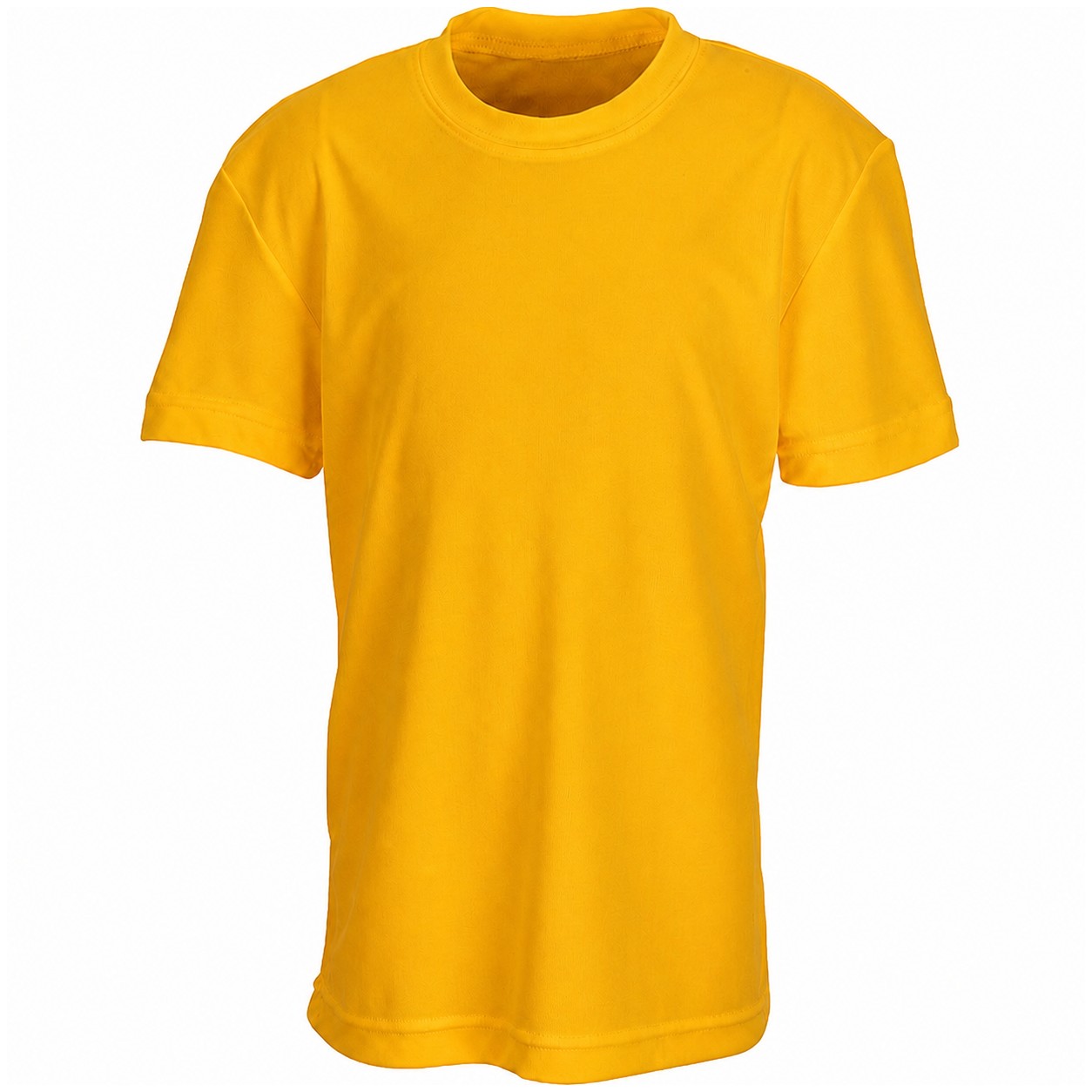 Youth Interlock Performance Shirt — Gold