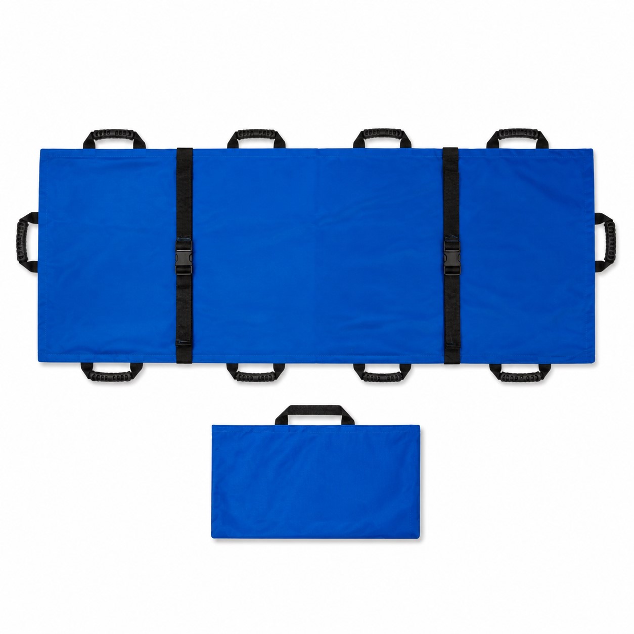 Foldable Polyester Patient Transfer Stretcher — view 2