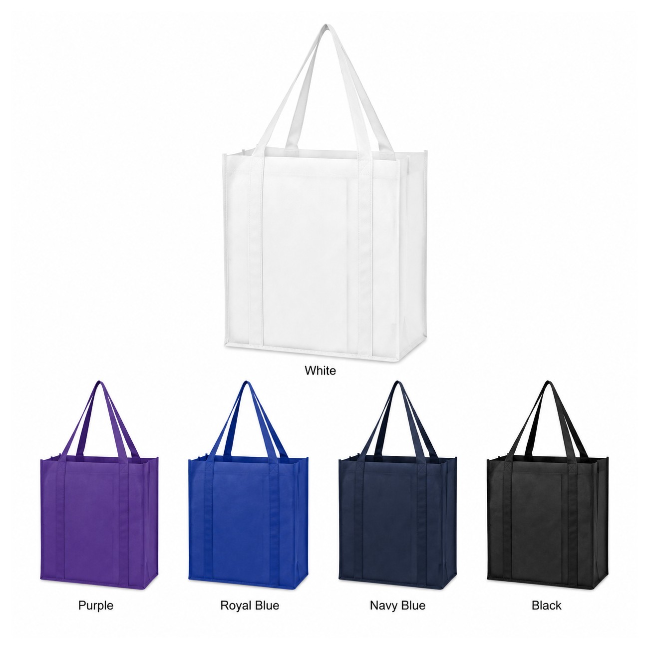 Reinforced Handles Tote Bag