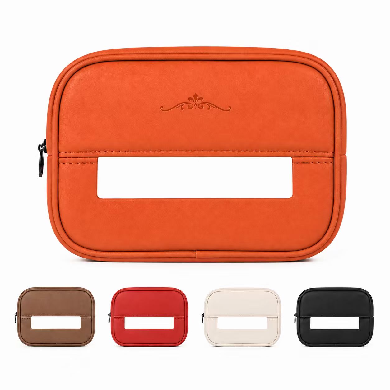 ABS Car Tissue Holder With Elastic Strap