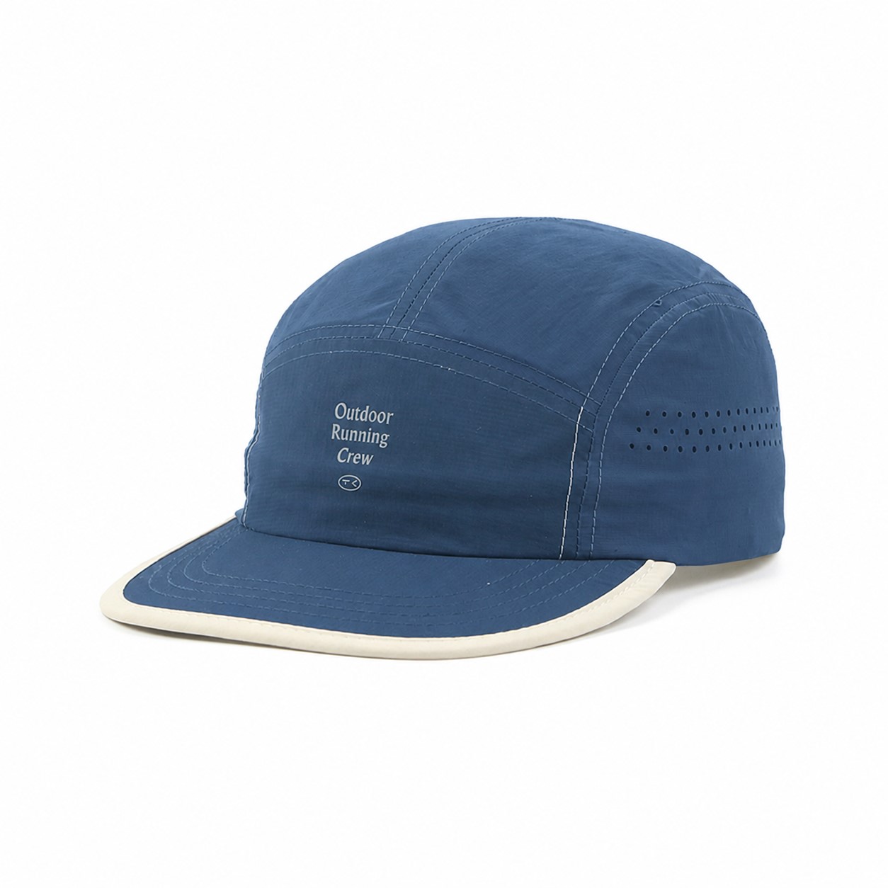 Polyester Short Brim Running Cap — view 3
