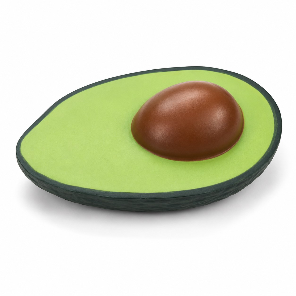 Avocado Shaped PU Foam Squeeze Toy — view 2