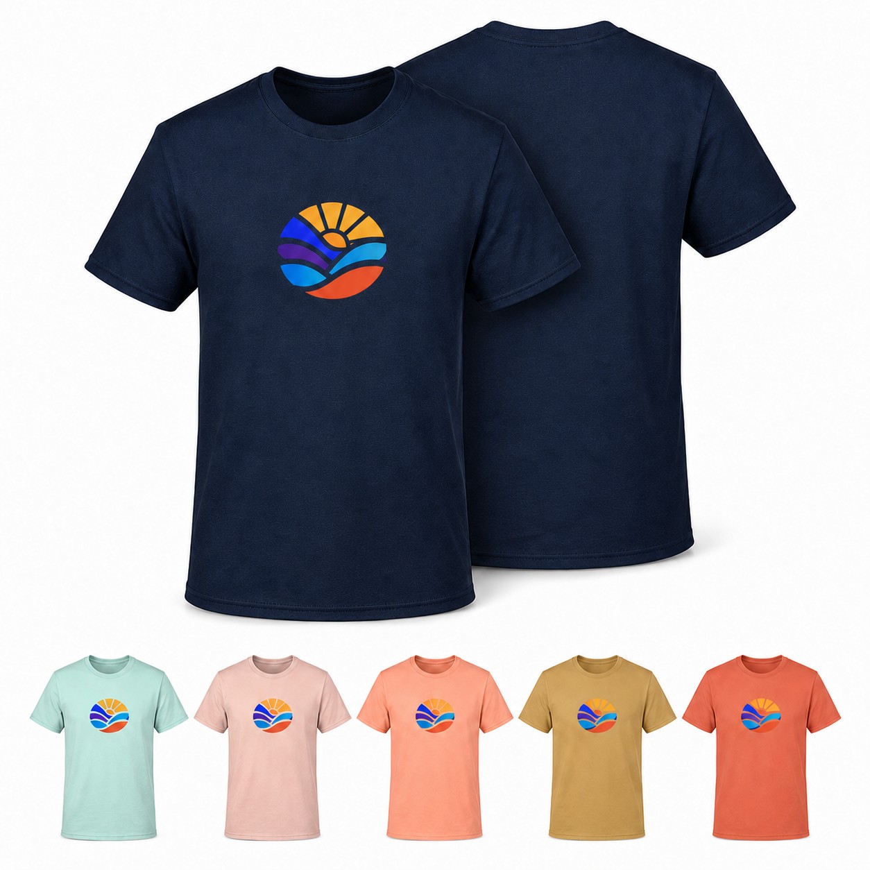 Cotton Polyester Short Sleeve T Shirt