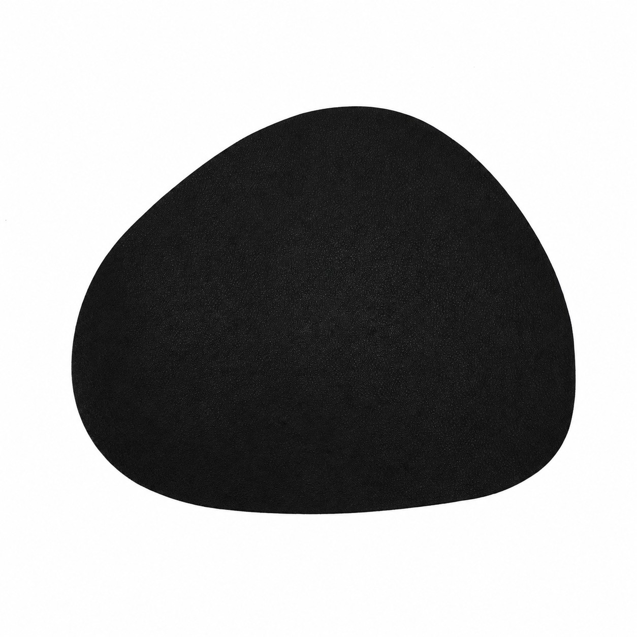 Curved Double-Sided PU Mouse Pad — Black